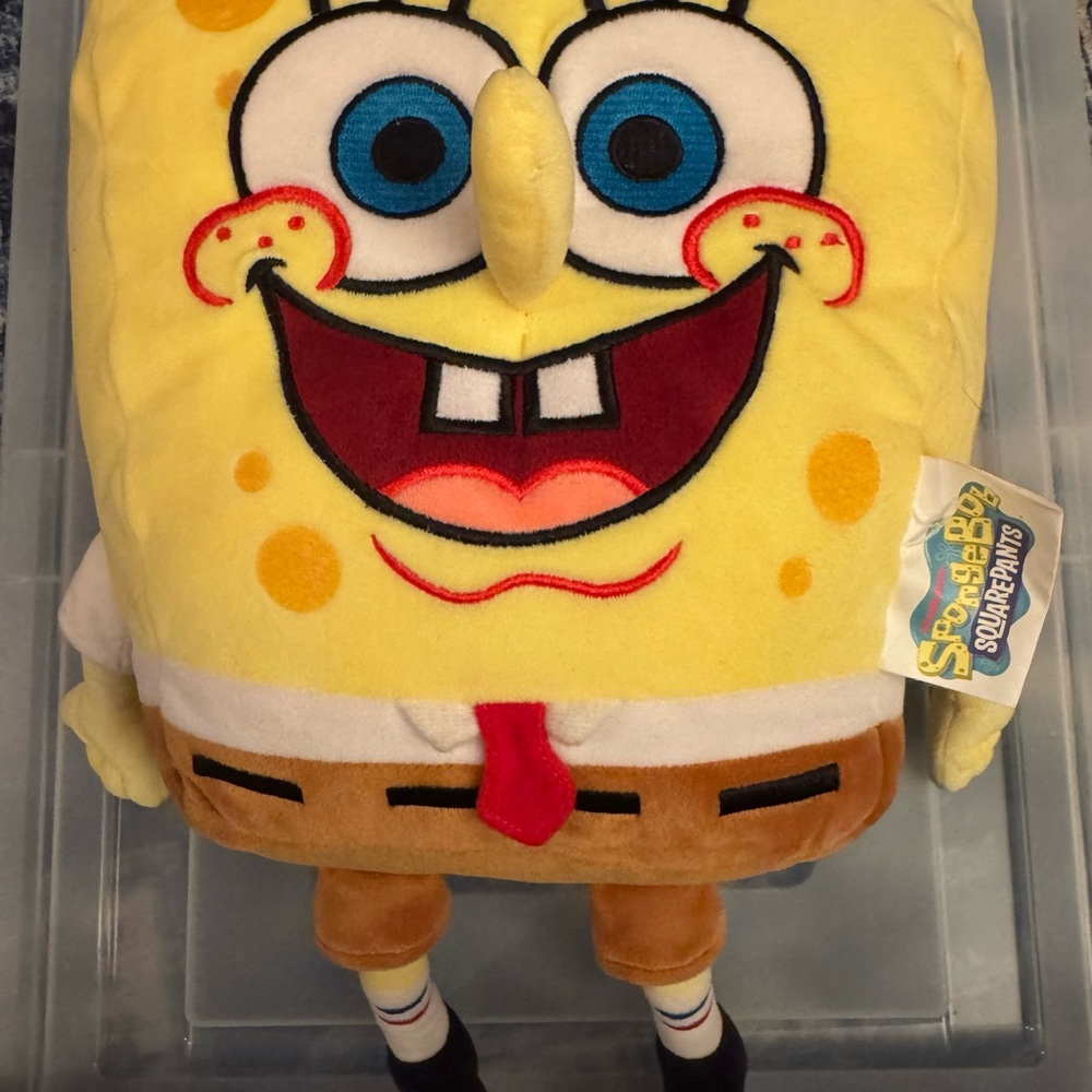 SpongeBob SquarePants Plush - Yellow and Brown